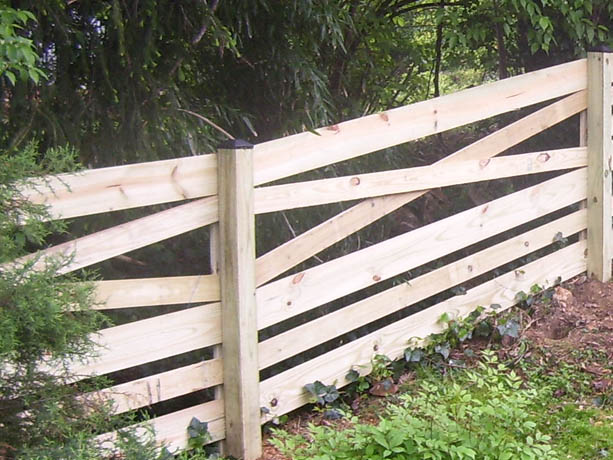 Estate Fence, Crossbuck (Cross-buck) Fence or Horse Fence or Ranch Fence or Corral Fence
